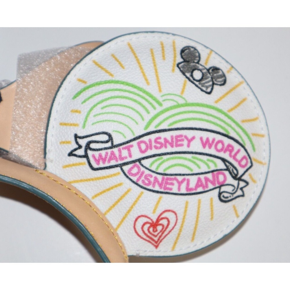 NEW DOONEY & BOURKE Sketch 2024 DISNEY PARKS Mickey Minnie Headband Ears Dustbag - Picture 13 of 16